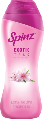 Spinz Exotic Floral Face Talc for Long Lasting Freshness(400 g)