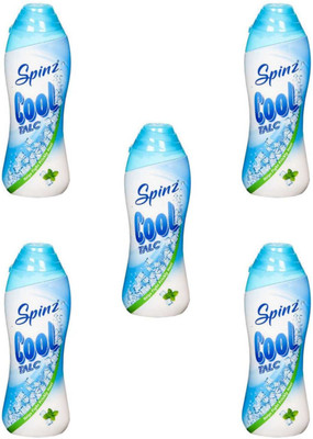 Spinz Cool talc prickly heat powder(5 x 50 g)