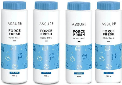 ASSURE Force Fresh Body Talc Pack of 4(4 x 100 g)