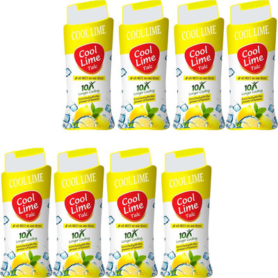 NG MART LEMON COOL LIME TALC FO REFESHNESS COOL BODY ALL DAY PACK OF 150gm x 8(8 x 150 g)