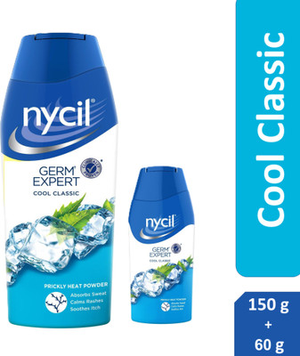 NYCIL Germ Expert Cool Classic Prickly Heat & Cooling classic Powder(150 g)