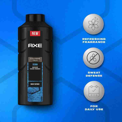 AXE DENIM Cologne Talc Powder 100g(100 g)