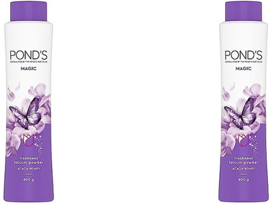 POND's MAGIC FRESHNESS TALC 400 G X 2PC(2 x 399.5 g)