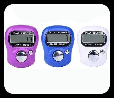 BRIGHTER Digital Tally Counter(Multicolor Pack of 3)