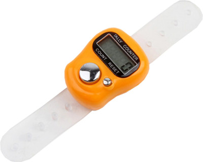 CITYCART Mini Meter Electronic Counter Hand Finger Tally Counter Digital Digital Tally Counter(Yellow Pack of 1)