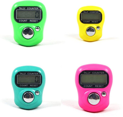 ASTOUND Digital Tally Counter(Multicolor Pack of 4)