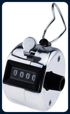 Hari Sharnam Finger Tally Counter _po2_multicolor_AK181 Digital Tally Counter(Green Pack of 2)