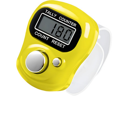 WRYDO9 Jap Mala Jaap Counter – Portable Digital Device for Daily Pooja Digital Tally Counter(Multicolor Pack of 1, Buyer Will Receive Any Colour Tasbeeh On Order (NO FIX COLOUR WILL COME))