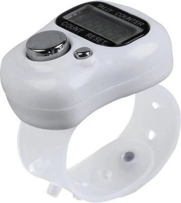 ALPHA CREATION 5 Digit LCD Display Digital Finger Counter Digital Tally Counter ( Pack of 1) Digital Tally Counter(White)