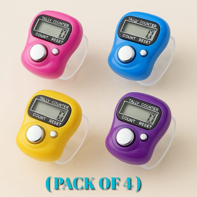 NAMAN & CO. Digit tally counter Digital Tally Counter(Multicolor Pack of 4)