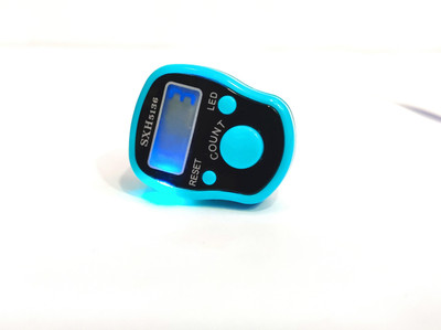 Anjum Digital Tasbih/LED Tasbeeh Digital Tally Counter (Sky Blue) Digital Tally Counter(Blue Pack of 1)