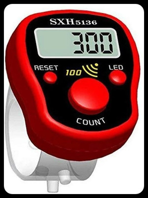 HANSHIKA ENTERPRISES Digital Tally Counter(Red Pack of 1)