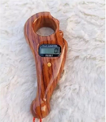 TodayAndCo Digital Machine Finger Digital Tally Counter with Beads Tasbeeh Counter Prayer Digital Tally Counter(Brown Pack of 9999)