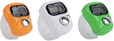 Aim Emporium Digital Tasbeeh Counter Digital Tally Counter(Multicolor Pack of 3)
