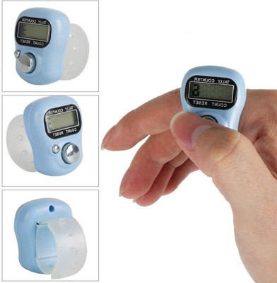 Luxurium decor Digital Mantra Jap Counter for Spiritual Practice Digital tasbih Digital Tally Counter(Blue Pack of 1)