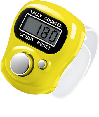 NK HOL Mini Digital Finger Ring Tally Counter – Mantra Jap & Head Counting Machine Digital Tally Counter(Multicolor Pack of 1, Buyer Will Receive Any Colour Tasbeeh On Order (NO FIX COLOUR WILL COME))