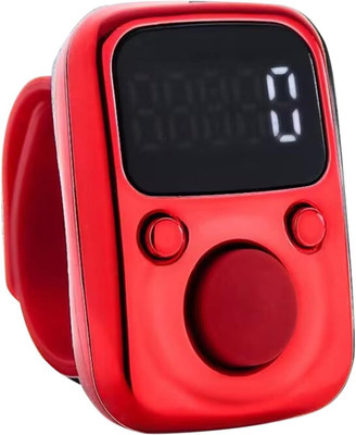 Face Me Zikr Finger Counter with Digital Ring Glow in the Dark Accurate Counting Digital Tally Counter(Multicolor Pack of 1)
