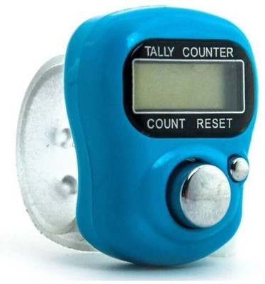 insignia decor Counting Machine digital tasbeeh jaap mala mantar electronic finger counter Digital Tally Counter(Blue Pack of 1)