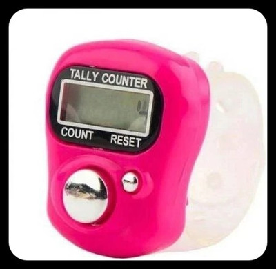 HANSHIKA ENTERPRISES Digital Tally Counter(Pink Pack of 1 Buyer Will Receive Any Colour Tasbeeh On Order (NO FIX COLOUR WILL COME))