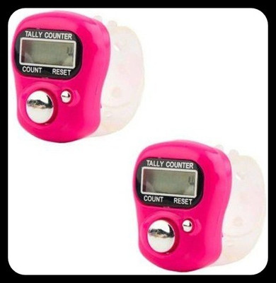 HANSHIKA ENTERPRISES Digital Tally Counter(Multicolor Pack of 2)