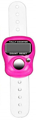 CITYCART 5-Digit LCD Electronic Digital Finger Hand Held Ring Tally Counter Digital Tally Counter(Multicolor Pack of 1)