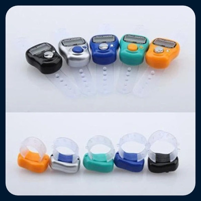 Hari Sharnam Finger Tally Counter _po2_multicolor_AK127 Digital Tally Counter(Multicolor)