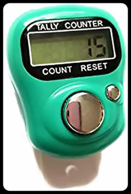HANSHIKA ENTERPRISES Digital Tally Counter(Green Pack of 1)