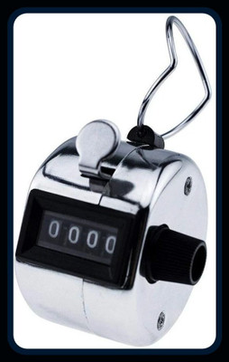 Hari Sharnam Finger Tally Counter _po2_multicolor_AK181 Digital Tally Counter(Green Pack of 2)