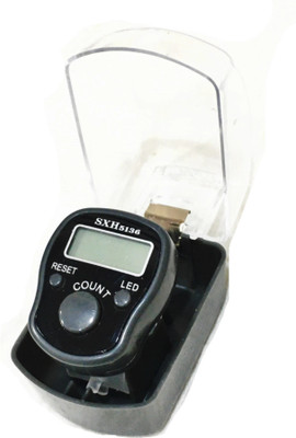 STYRKR Digital hand Tally Counter/ Hand Tally Counter / Jaap Mala Digital Tally Counter(Black Pack of 1)