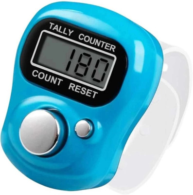 SHIMZAN Finger Tally Counter _po2_mutlicolor_TC10 Digital Tally Counter(Multicolor Pack of 2)