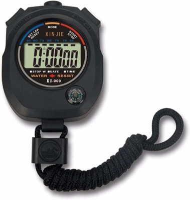 EIS Digital Sports Waterproof Chronograph Day Timer Stopwatch with Compass Digital Tally Counter(Black Pack of 1)