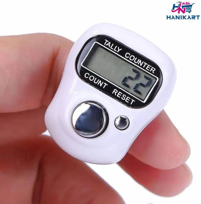 Hanikart Multiuse Finger Counter Portable Hand Finger Counting Machine (pack of 3 ) Digital Tally Counter(Multicolor)