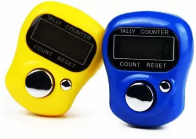 Bravitystore Digital 5 Digit Counting Machine Tasbeeh Tally Finger Counter (Multicolour) Digital Tally Counter(Multicolor)