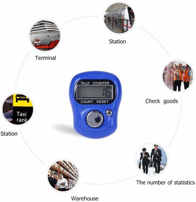 insignia decor Digital Tally Counter(Blue)