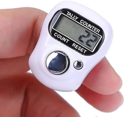 M I K Mini Hand Tally Counter Finger Ring Digital Electronic Head Count Digital Tally Counter(Multicolor)