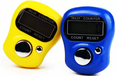 BIZOLO Counter Tally 2 digital tally counter machine ( Pack Of 2 ) Digital Tally Counter(Multicolor)