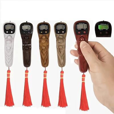SHUANG YOU Digital Tasbeeh Hand Tally Counter Finger Ring Digital Counting Machine Pack of1 Digital Tally Counter(Multicolor)