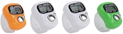 SHIVTRADRE Mini Digital Tally Counter Hand Finger Ring Number Count Pack Of 4 Digital Tally Counter(Multicolor Pack of 1)