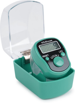 SHIMZAN Finger Tally Counter _po2_multicolor_FT60 Digital Tally Counter(Multicolor Pack of 2)