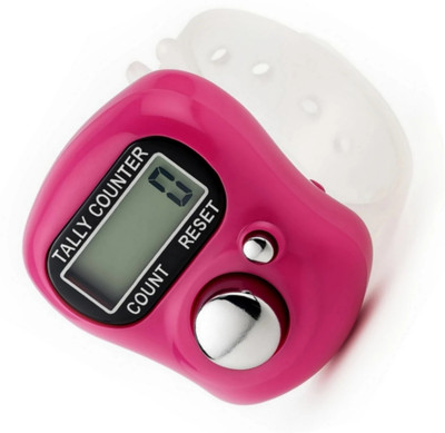 Dyzo Finger Counter for Pooja Meditation Finger Ring Digital Electronic, Jap,Mantra Digital Tally Counter(Multicolor Pack of 1)