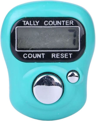 ShopBharat Mini Hand Finger Ring Electronic Mantra Jaap Digital Tally Counter(Multicolor Pack of 10)