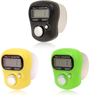 DEGNO Digital Tally Counter(Multicolor Pack of 3)