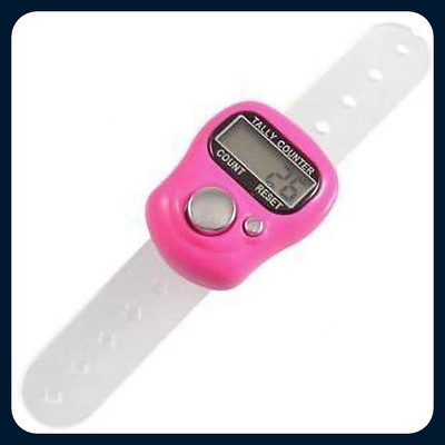 Hari Sharnam Finger Tally Counter _po2_mutlicolor_AP70 Digital Tally Counter(Multicolor Pack of 1)