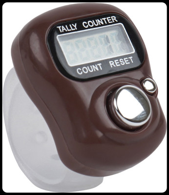 HANSHIKA ENTERPRISES Digital Tally Counter(Brown Pack of 1)