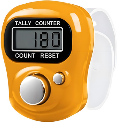 WRYDO9 Digital Finger Counter – Jap Mala Tally Device for Pooja Digital Tally Counter(Multicolor Pack of 1, Buyer Will Receive Any Colour Tasbeeh On Order (NO FIX COLOUR WILL COME))