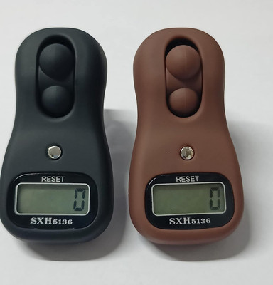 Face Me Various Use Digital Tally Counter Hand Counting for Finger Hand Counting Digital Tally Counter(Multicolor Pack of 2)
