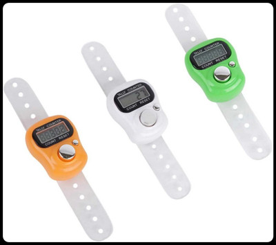 HANSHIKA ENTERPRISES Digital Tally Counter(Orange, White, Green Pack of 3)