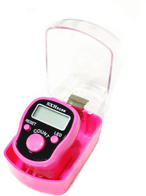 SHIMZAN Finger Tally Counter _po2_multicolor_FT17 Digital Tally Counter(Multicolor Pack of 2)