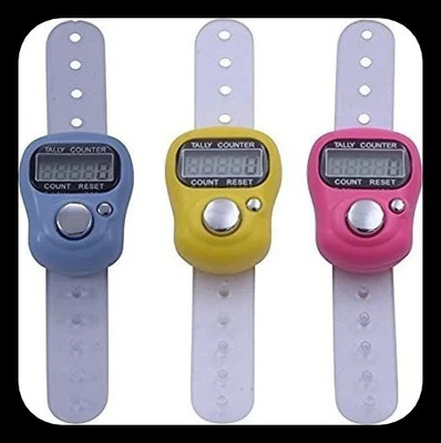BRIGHTER Digital Tally Counter(Multicolor Pack of 3)