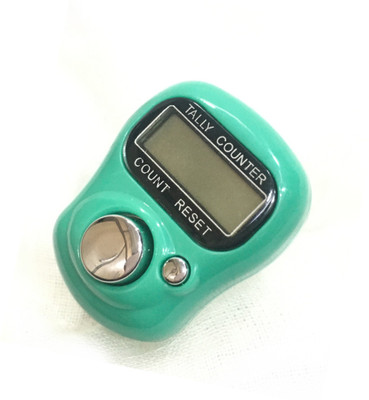 Aim Emporium Finger Tally Counter Digital Electronic Counter Green Analog Tally Counter(Green Pack of One)